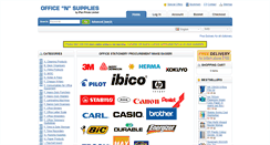 Desktop Screenshot of officensupplies.com